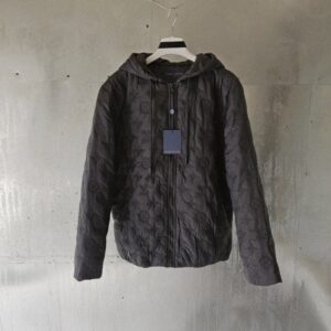 [국내배송]루이비통 모노그램 자수 퀄팅 후드자켓