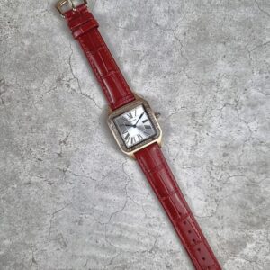 [국내배송]까르띠에 산토스 뒤몽 로즈골드 다이아