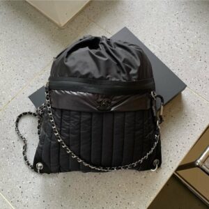 [국내배송]샤넬 제니 나일론 체인 백팩