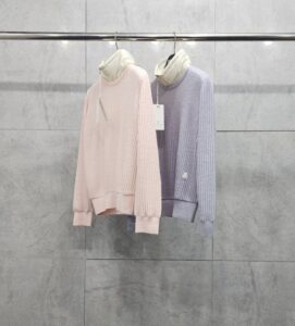 [국내배송]랑방 알파카 블렌드 인타르시아 니트 탑