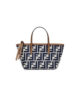 [프리미엄/해외배송]펜디 롤 백 미니(네이비/자카드)