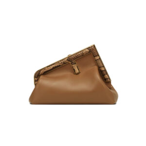 [프리미엄/해외배송]펜디 퍼스트 백 스몰 이그조틱(탠)