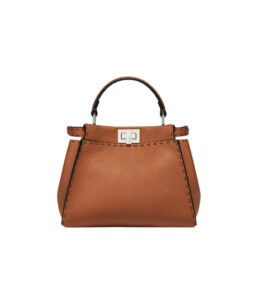 [프리미엄/해외배송]펜디 피카부 백 미니 스티치(브라운)